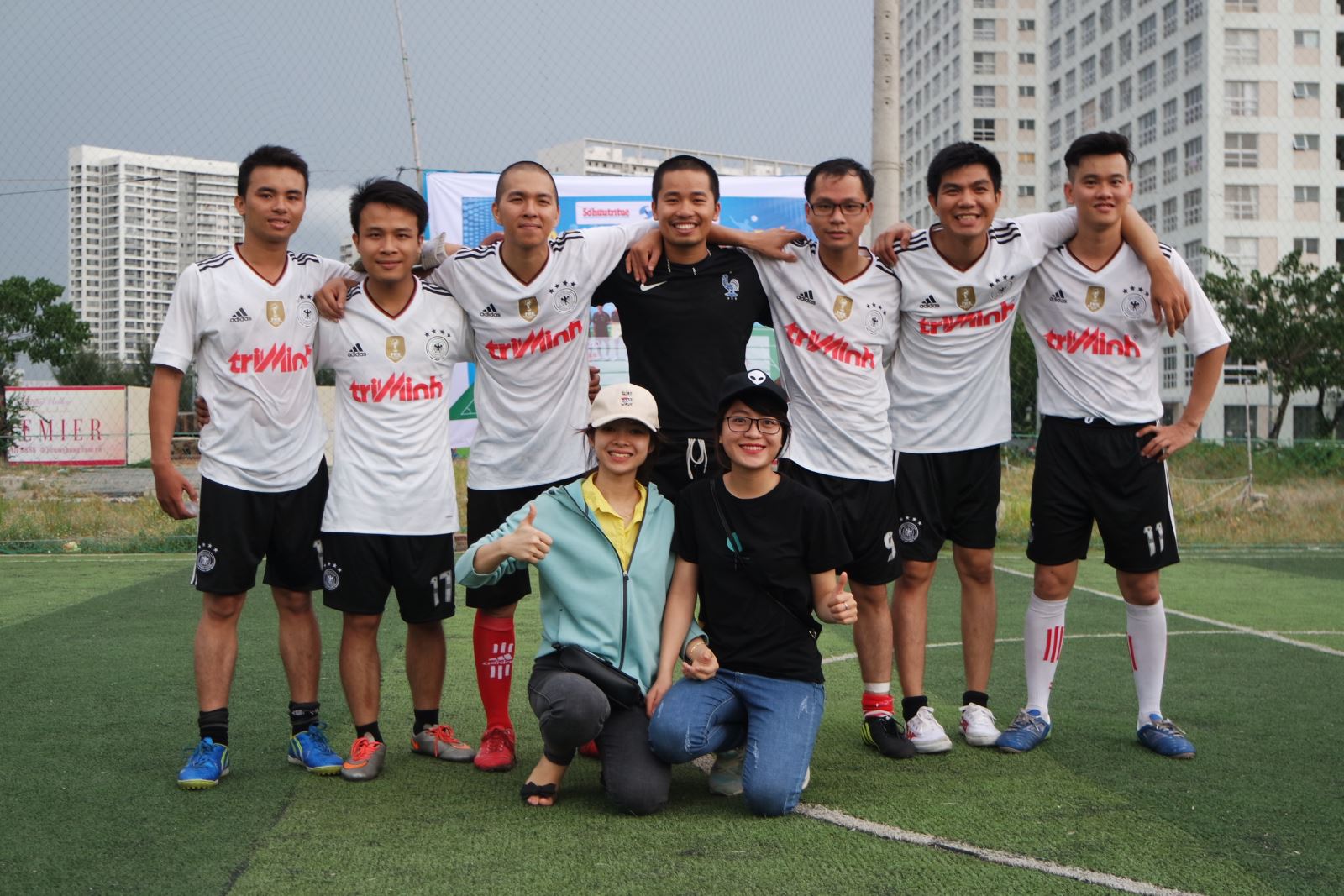 Luật Trí Minh tham gia giải bóng đá khối sở hữu trí tuệ tại TpHCM