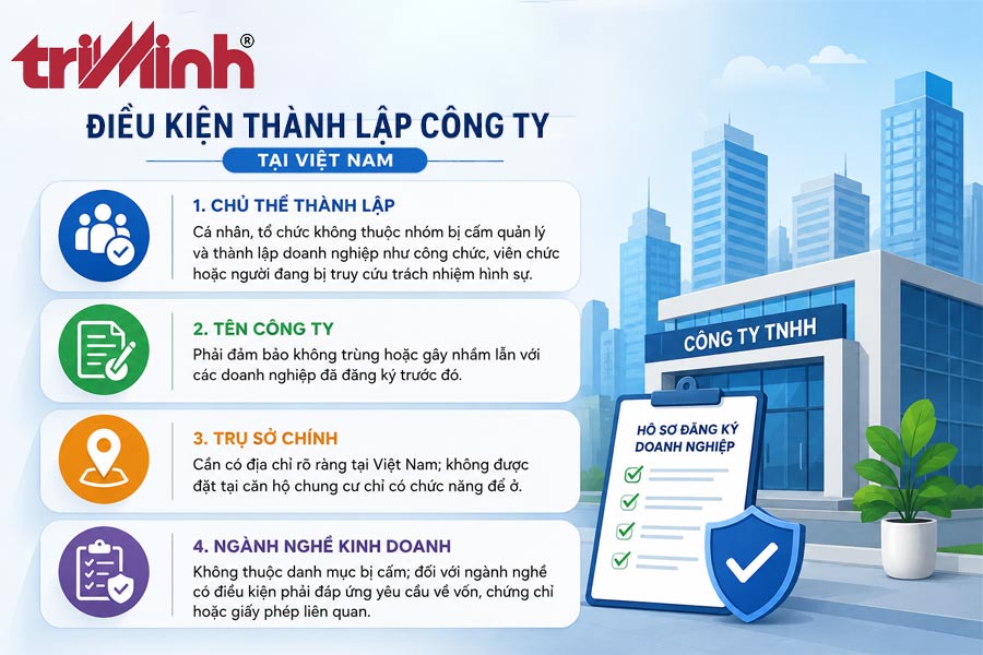 dieu-kien-thanh-lap-cong-ty-tai-viet-nam