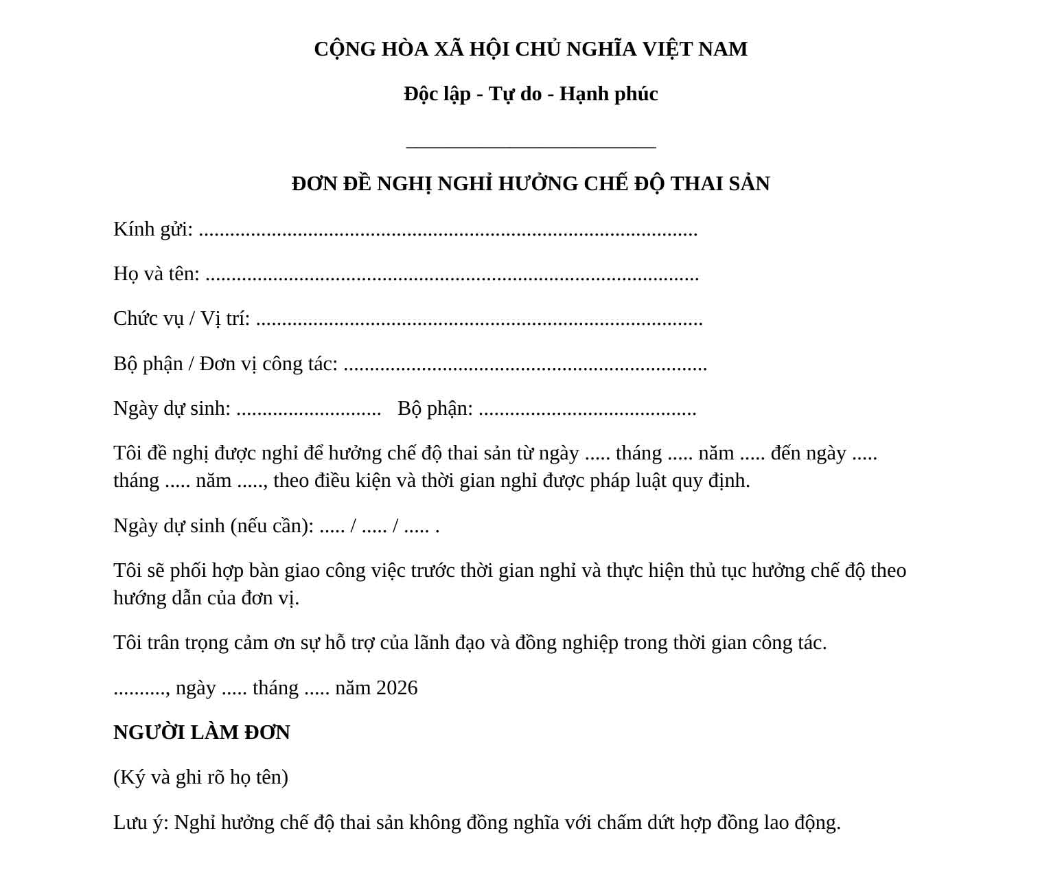 mau-don-xin-nghi-viec-huong-che-do-thai-san